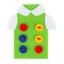 Load image into Gallery viewer, Children DIY Handmade Clothes Toy Creative Kids Threading Sewing Buttons Assembly Cartoon Puzzles Child Learning Educational Toy